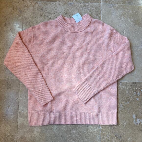 American Eagle Womens Sweater Small Orange NWT Pullover Soft Knit Cozy - Picture 1 of 6